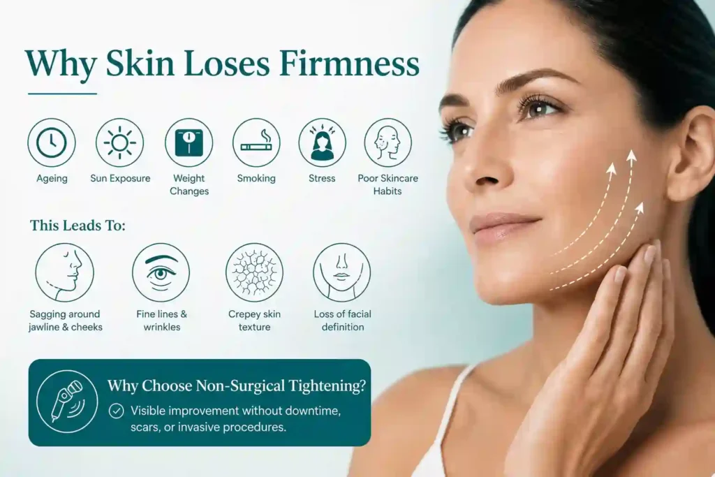 What Makes Skin Lose Firmness and Why Do People Seek Non-Surgical Tightening Stowmarket?